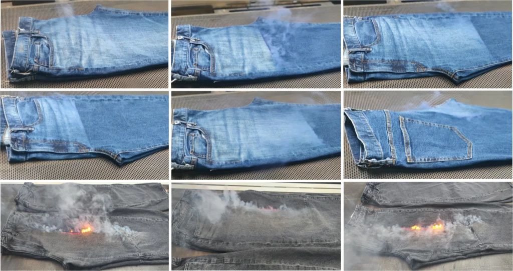 Laser Burning (Whisker & Scraping )